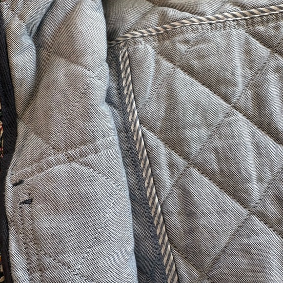 J crew liberty fabric cotton quilted jacket floral - Picture 2 of 5